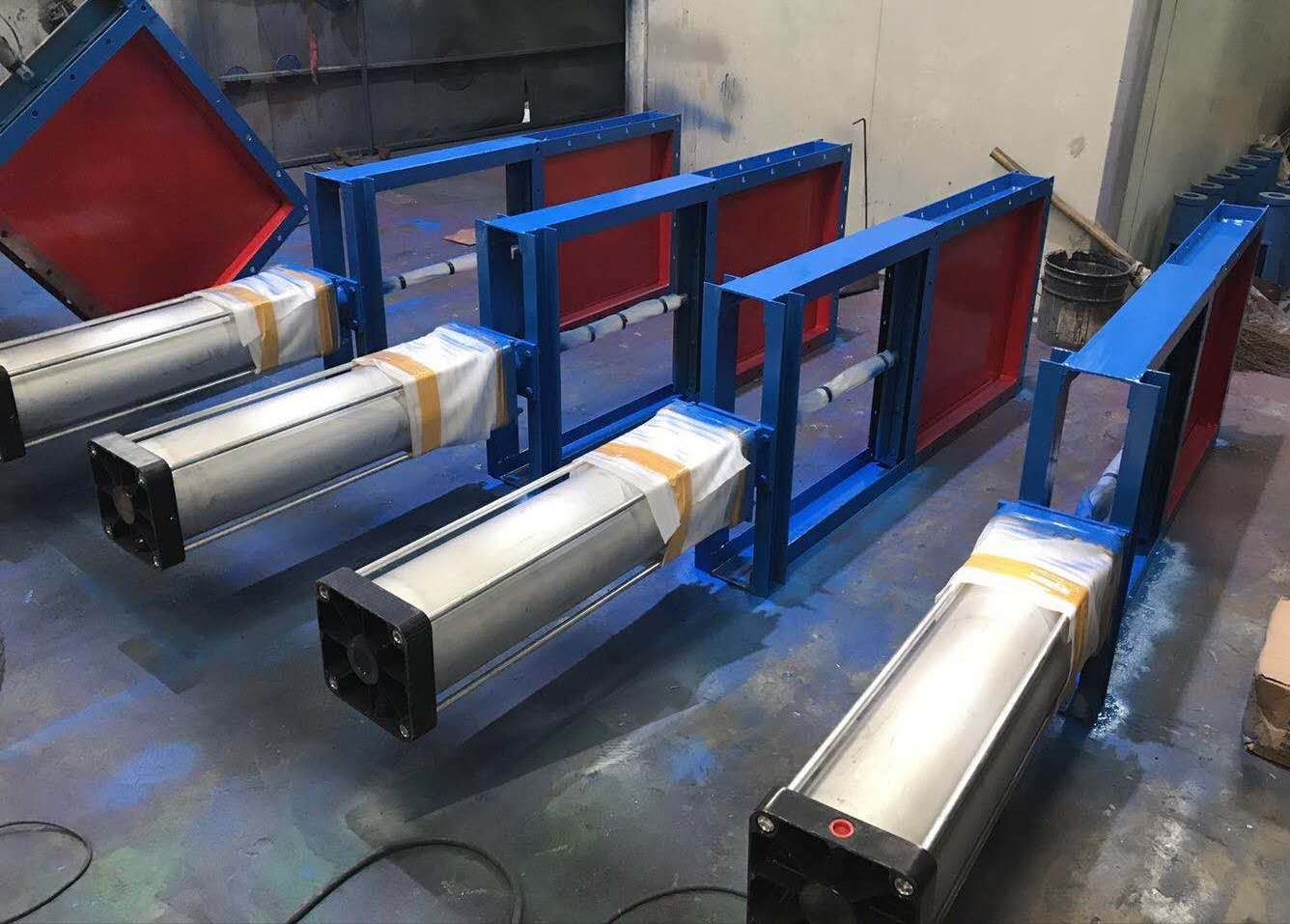 氣動(dòng)式鋼制閘門